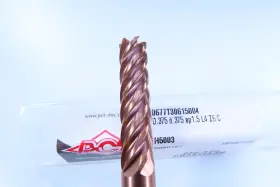 D677t30615004 Pct New 3/8 Inch Usa Solid Carbide 6 Flute End Mill Long 4 Length Milling Cnc Tool
