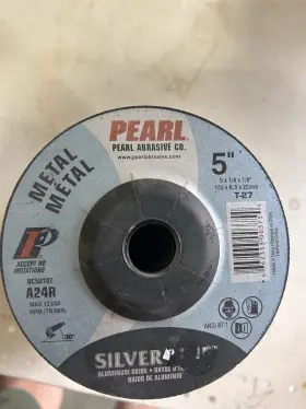 Dc5010t Pearl Abrasives Dc6020t Lot Of 24 Silverline 5 X 1/4 7/8 Depressed Center Grinding Wheel