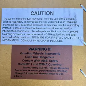 Dcred45ph Pearl Abrasives 10-pack Redline Depressed Grinding Wheel 4-1/2 X 1/8 5/8-11