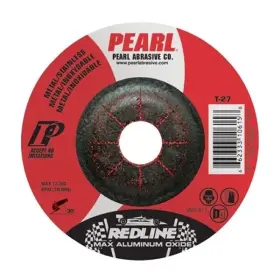 Dcred90 Pearl Abrasives Redline 9 X 1/4 7/8 Max A.o. Type 27 Grinding Wheels 10 Pack