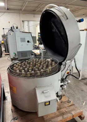 120sp-va Perkute Model Clean-o-mat Toploading Rotary Parts Washer - Lmc #51471