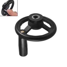 Peroup 619668271365 100mm Dia Hand Wheel For Milling Machine Revolving Handle 12mm Bore