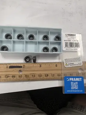 10t3moe-fm Pramet 7156319 Dormer Carbide Inserts Rcmt Grade T7325 10 Pcs Mm Dia