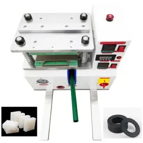 Cr-057066 Preasion 110v 1500w Plate Vulcanizing Machine Pvp Hot-press Forming