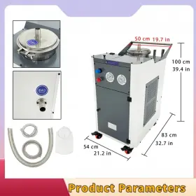 0.3-0.6mpa Preasion Cr-057388 Pneumatic Chip Sludge Removal Machine Cutting Fluid Filtering Purify