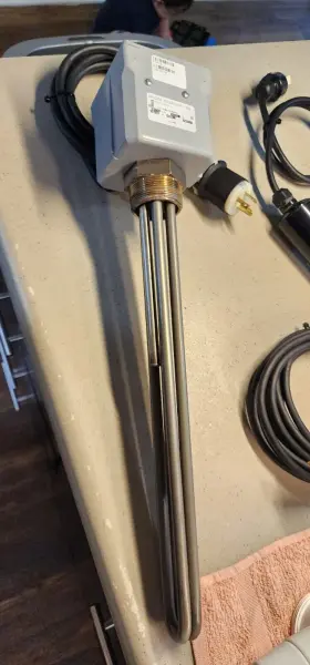 2t3217.5x-t2x Process Technology Immersion Heater 3000w 240v