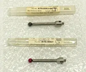 Atg-8063-sn Q-mark And Atg-8063 M5 Stylus With 8mm Ball Overall Length 63 Mm 254e