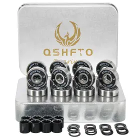 Qshsb16s Qshfto Premium 608rs Ball Bearing 8x22x7mm Chrome Steel High Precision Abec Bearings