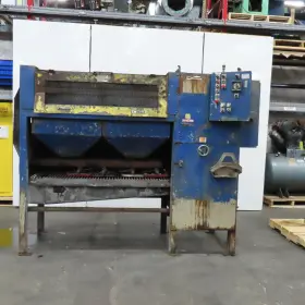 V8-c2-rrsp Rampe Wet Media Finishing Tumbler With Vibratory Offloading Conveyor