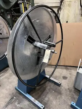 R56a Rapid Air 500 Lbs X6 Inch W Motorized Uncoiler Model Max 36 Coil Od 9-20 Id
