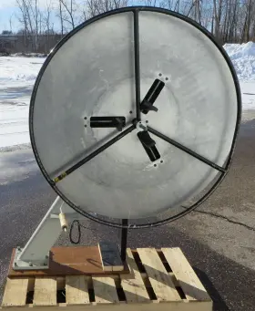 R58a Rapid Air Centering Pay Off Reel / Decoiler Used Sold As Is And Untested
