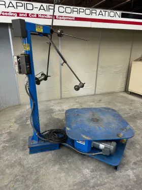 04985500 Regal Pallet Decoiler 40 Inch Platform 3 500 Lb. Capacity