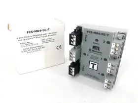 Relcom Fcs-mb4-sg-t New Megablock With Terminator Mtl Fieldbus Passive Hub 4-port