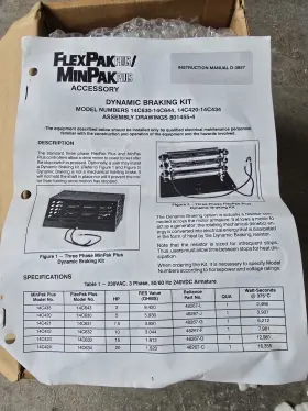 14c420 Reliance Electric New Genuine Dynamic Kit Minipak Plus 5hp