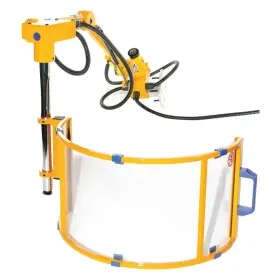 Repar Fbb-400h240 Machine Guard Polycarbonate Yellow 45he37