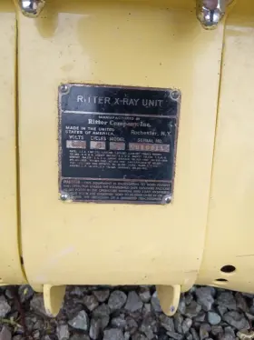 9b106124 Ritter X-ray Unit Industrial Equipment Medical Imaging Device Mpn