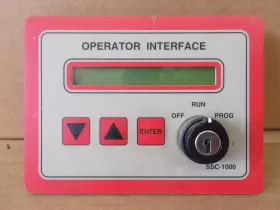 Ssc-1000 Rockford Operator Interface #118154g Used