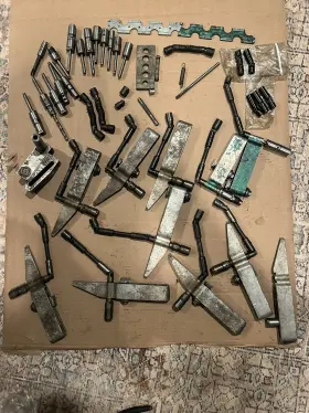 C75059 Rockwell Large Lot Of Commander Multi Drill Adjustable Spindle Arms And Parts