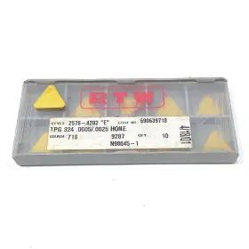 0025h Rtw .001/.003h New 10pc Grade 718 Carbide Inserts Tpg 324 .0005/.0025h