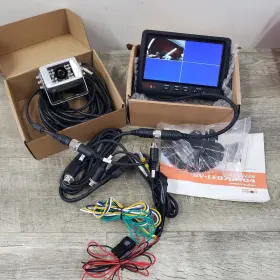 Sv-led70wq4 Safety Vision Sv-625b See Video -open Box- Camera And 7 Inch Monitor