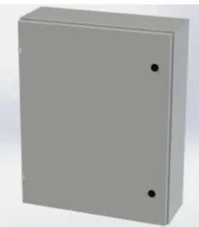 Sce-30el2408lp Saginaw Control & Engineering Sce 30 X 24 8in Electrical Enclosure