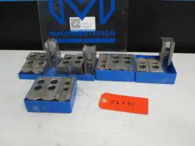 Sb08b1 Samchully 5x Lot Of 5 For Hs-08 Hc-08 Chuck Jaws Cnc Lathe Pre-cut