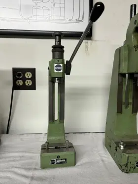 5-117-88 Schmidt Manual Toggle Press . Great Condition. Set Available