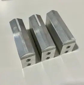 0300012 Schunk 3 Qty Abr Pgzn 100 Finger Blank For Pgn-plus/pzn-plus