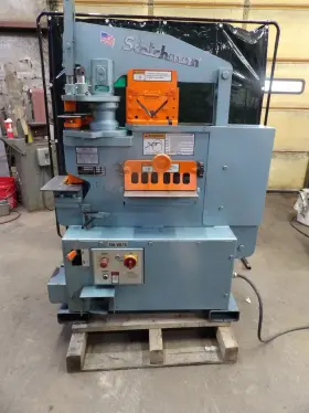 5014-tm Scotchman 50 Ton Ironworker Model 5014tm Near Mint Condition