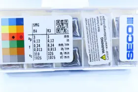 Ccmt120408-m5 Seco New Box 10 Pcs Tk1501 Ccmt432-m5 Turning Carbide Inserts