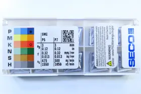 Cnmg120408-m5 Seco New Box 10 Pcs Tp0501 Cnmp432-m5 Carbide Inserts Tools