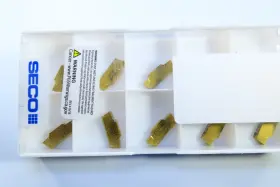 Lcmf160302-0318-mt Seco Cp500 New Box 10 Pcs Turning Lathe Carbide Inserts