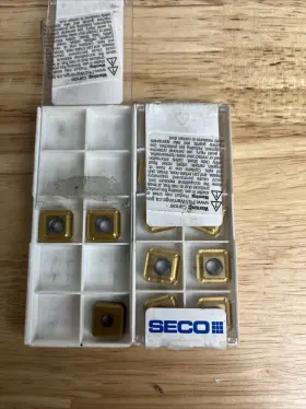 Spgx12t3-c1 Seco T400d Quantity 13 - Carbide Insert Cnc New Old Stock Unused