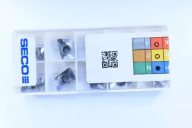 Xomx120408tr-m12 Seco New Box 10 Pcs Mp2501 Face Milling Mill Carbide Insert