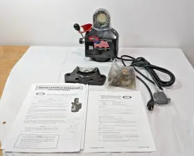 M-3700-150 Servo Milling Machine Power Feed 150 In/lb Max Peak Torque Damaged