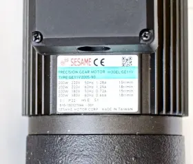 Ge11v200s-90 Sesame Ge11v200s-75 Seame 200w Precision Gear Motor 220v Chip Auger 20 Rpm