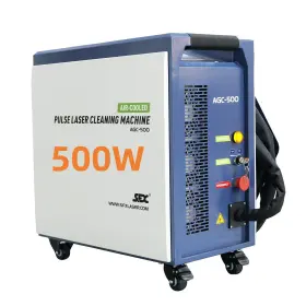 Agc-500 Sfx Us Stock 500w Pulsed Laser Cleaning Machine Wood Varnish Stripping Paint Removal