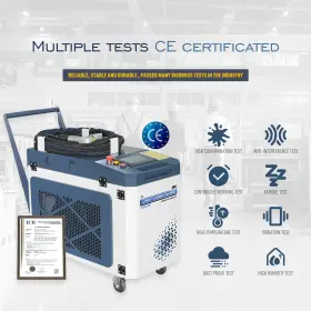Slc-2030 Sfx Usa Used 2kw Laser Cleaning Machine With 10m Cable Length For Rust Painting