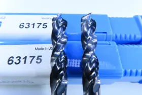 63175 Sgs Lot 2 New 6.4 Mm Hipercarb 3xd Ta Solid Carbide Drills Lathe Tools