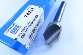 74216 Sgs Kyocera New 5/8 Inch Carbide Bur 90 Degree Countersink Chamfering Burr Tool