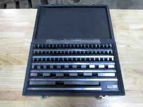 303-5311c Shars Rectangular Gage Block Set 81pcs - See Desc
