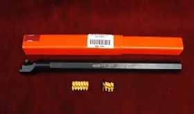 S16t-tner3 Shars 404-1546 1 Inch X 12 Threading / Grooving Bar S16t-tner3 Shars 404-1546 1 Inch X 12 Threading / Grooving Bar