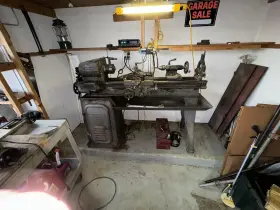 S-11-36 Sheldon Engine Lathe. Works. 56 Inch Bed