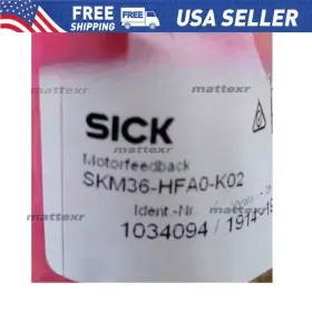 Skm36-hfa0-k02 Sick New 1034094 Skm36hfa0k02 Rotary Encoder Photoelectric Sensor