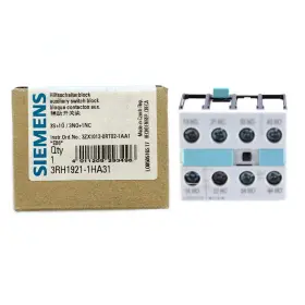 3rh1921-1ha31 Siemens 1pc New For Contactor Auxiliary Contact