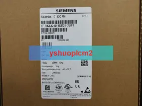 6sl3210-1ke21-7uf1 Siemens New 6sl3 210-1ke21-7uf1