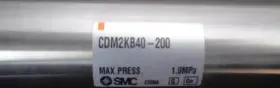 Cdm2kb40-200 Smc New Plc Non Rotating Cm2/cm3 Round Body Cylinder