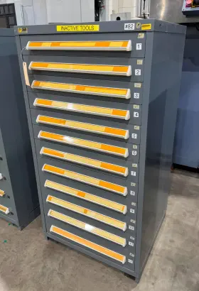 Sep3054al Stanley Vidmar 12 Drawer Cabinet - Lmc #51644