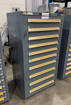 Sep3110al Stanley Vidmar 10 Drawer Cabinet - Lmc #51641