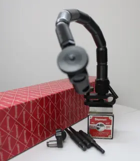 657tw Starrett - Made In U.s.a. 657 No. Magnetic Base With Flex-o-post U.s.a